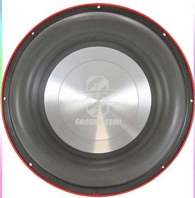 Ground Zero GZPW 15XXMAX 38cm High-Power Subwoofer 6000 WRMS @ 2 x 1 Ohm