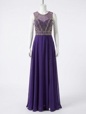 Mac Duggal Beaded Illusion Sweetheart Ball Gown - Plus Size 26W
