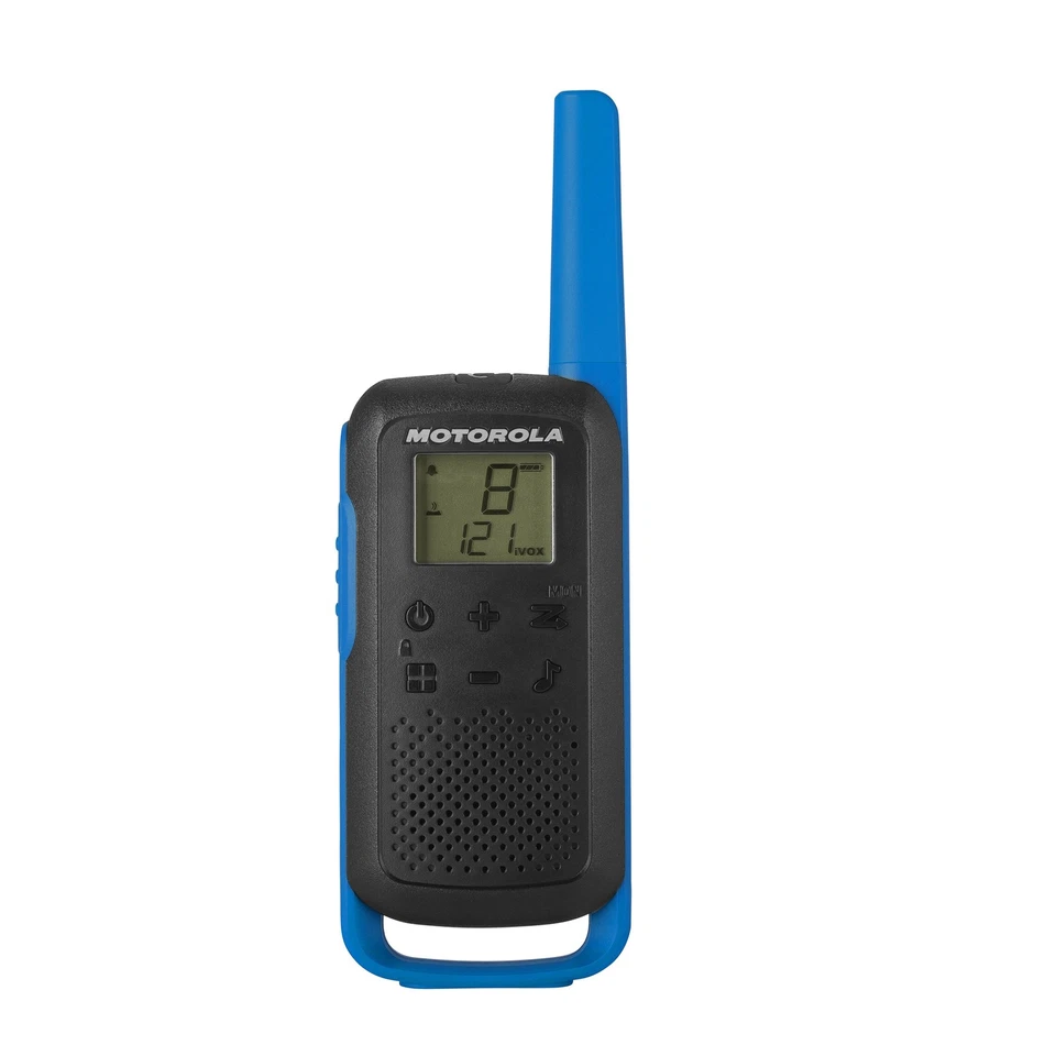 Motorola Solutions T270TP Two-Way Radio Black W/Blue 3-pack - Image 3 of 4