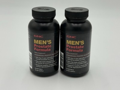 GNC Men's Prostate Formula Softgels (Pack of 60) 2pak 120 ct
