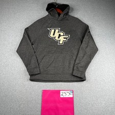 UCF Knights Hoodie Sweatshirt Small Greay Heather Performance Pocket Pullovret