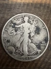 1943-D Walking Liberty Half Dollar, 90% Silver, Circulated