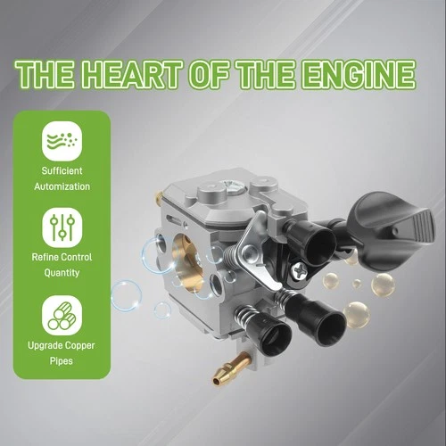 Vergaser für Stihl BR350 BR430 BR450 SR430 SR450 4229 129 0901 mit Luftfilter - Bild 4 von 11