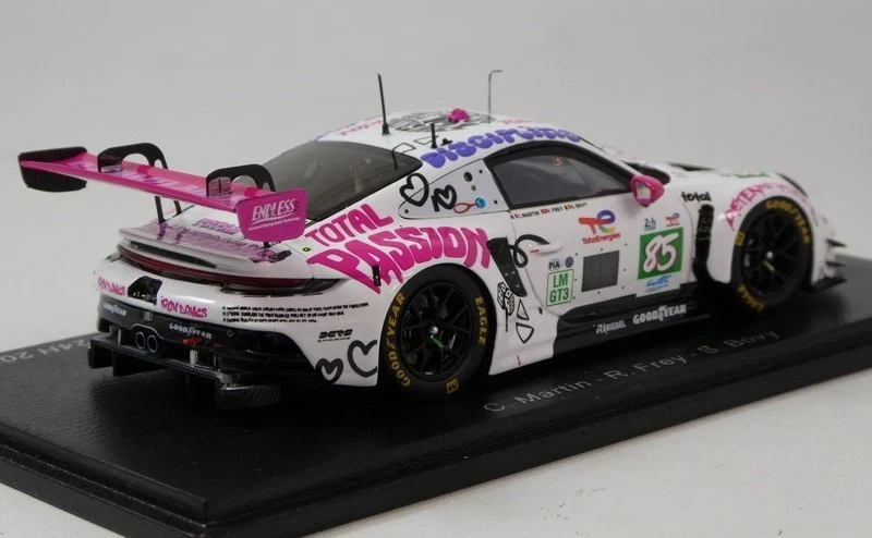 Spark Porsche 911 GT3 R #85 Martin Frey Bovy LMGT3 24h Le Mans 2025 1/43 S9302 - Immagine 2 di 3
