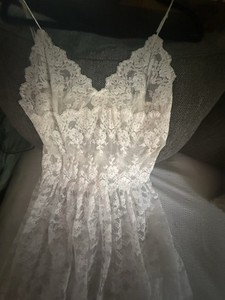 Victoria Secret 1980’s Gold Label Lace Dress Never Worn Lingerie Vintage Slip