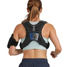 Weighted Vest, 6 lbs Body Weight Vest for Men Women, with Reflective Stripe, Adj