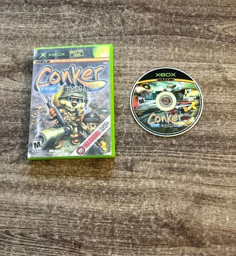 Conker: Live & Reloaded (Xbox, 2005) No Manual! Tested & Working!