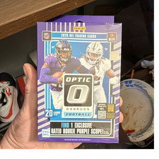 Panini Donruss Optic 2025 NFL Football Box 20 Cards Rated Rookie Purple Scope