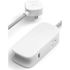 Bluelounge 6FT Cord, 2 Power/2 USB Double Sided Low Profile Power Extension