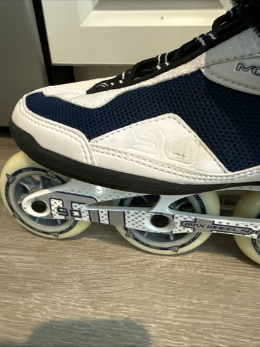 KR Exotech Moto 90 Rollerblades ILQ 9 Max Wheel Size 90 Size US 12 - Picture 4 of 16