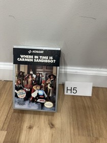 Where in Time is Carmen Sandiego (NES, 1991) Nintendo H5