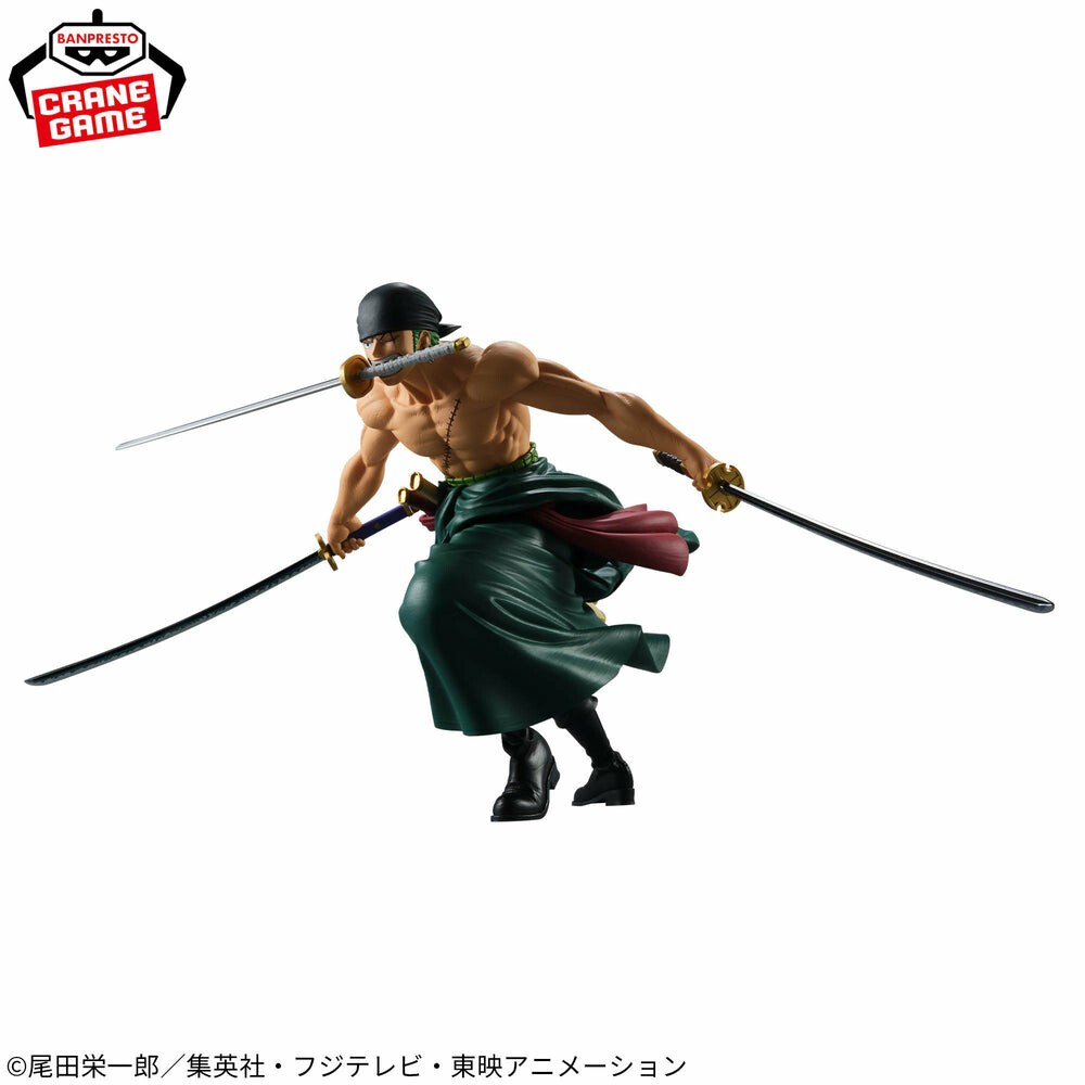 ONE PIECE - Grandista - Roronoa Zoro II Pvc Figure Banpresto