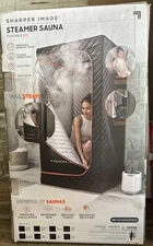 Sharper Image Portable Steamer Sauna Spa with Steam Generator