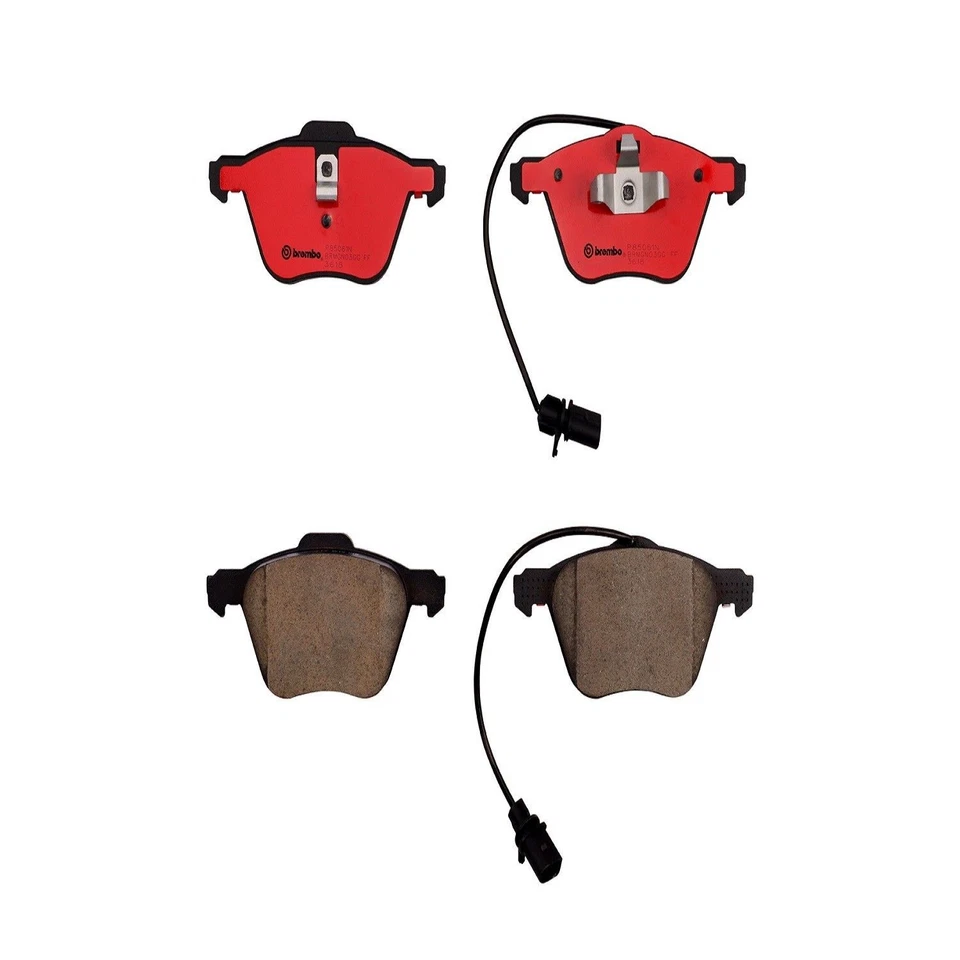 Juego de pastillas de freno de disco Brembo P85061N para 01-03 Volkswagen EuroVan Foto 3 de 4