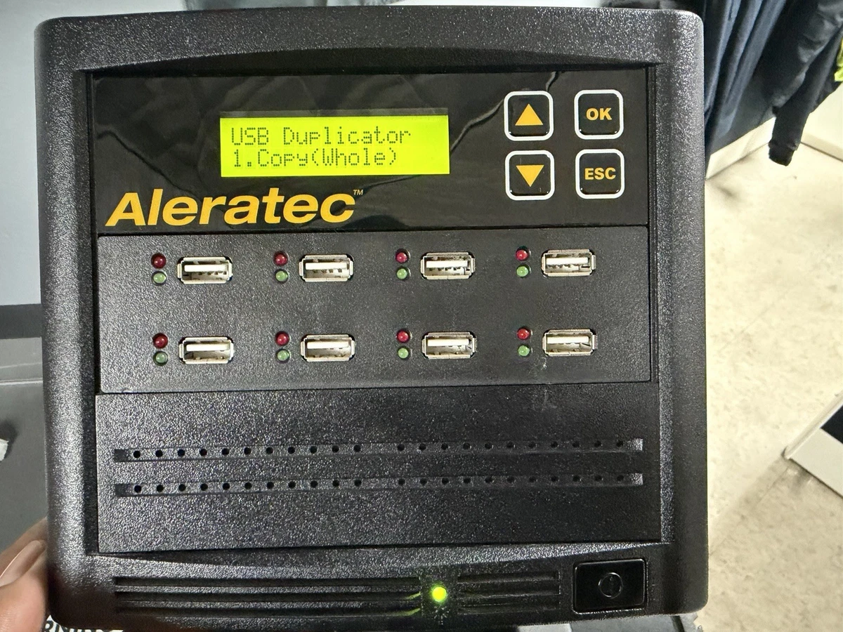 Aleratec Copy Cruiser – Duplicateur HDD 1:5, 6 Baies, Pour Pièces Ou Réparation
