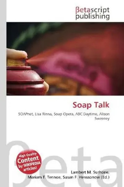 Lambert M. Surhone (U. A.) | Soap Talk | Taschenbuch | Englisch (2026)-image