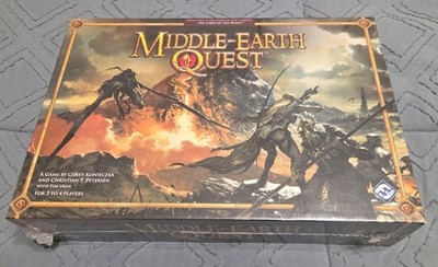 Middle-Earth Quest Board Game Miniature Complete New Sealed