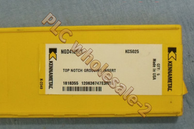 10PCS KENNAMETAL NGD4125LK KC5010 Grooving Blade CARBIDE INSERTS