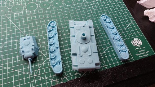 Soviet KV-1 Heavy Tank - With Three Turret Options - 28mm/15mm Wargaming - Com - Picture 3 of 12