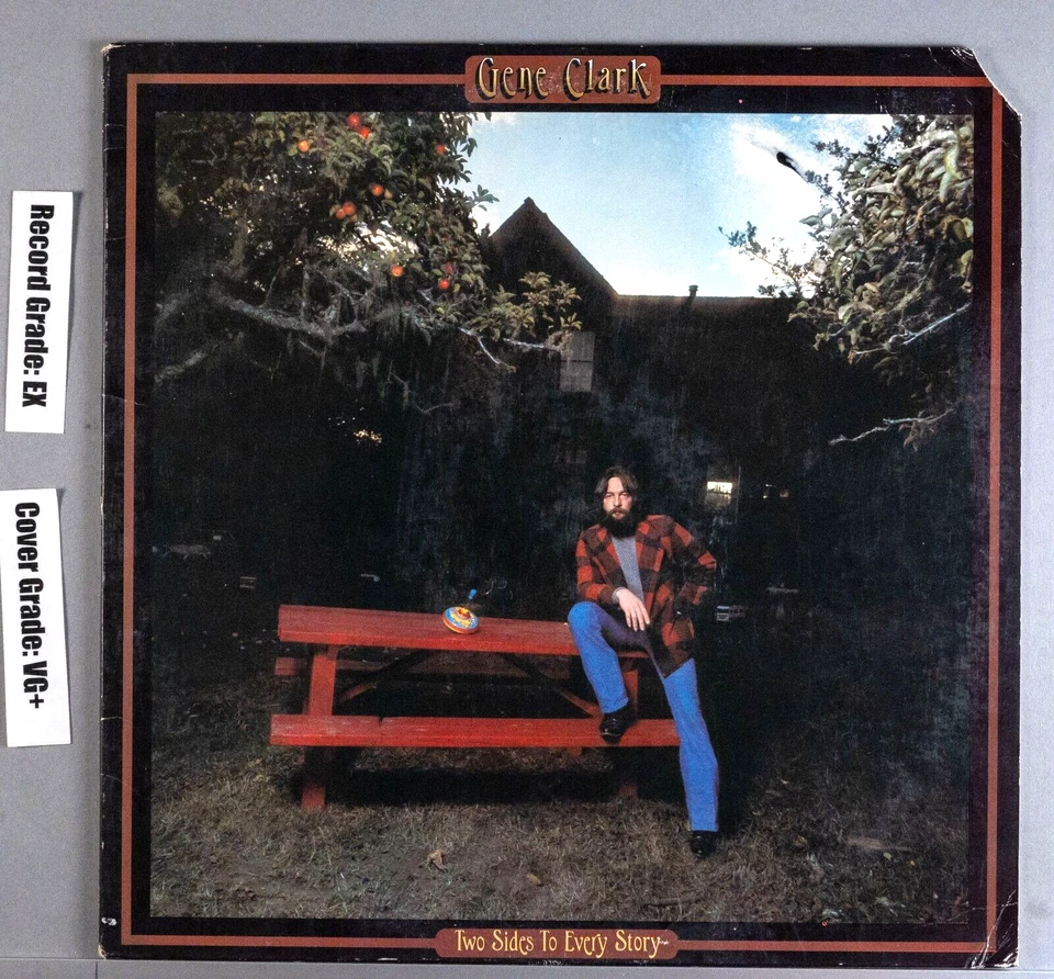 GENE CLARK Two Sides To Every Story 1977 LP Vinyl Record Album:EX/VG+ RS-1-3011 - Image 2 of 4