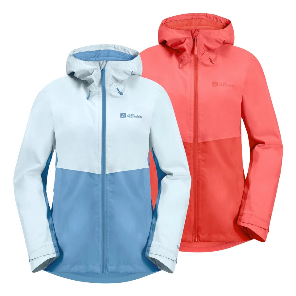 Jack Wolfskin Damen Regenjacke Jacke Outdoorjacke Weiltal 2l Jkt W - Bild 1 von 1