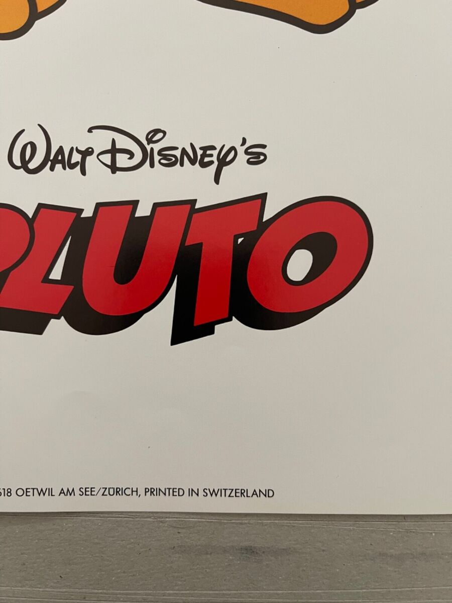 PLUTO, DISNEY AUTHENTIC 1990 MINI POSTER | eBay PLUTO, DISNEY AUTHENTIC 1990 MINI POSTER | eBay