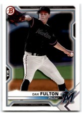 2021 BOWMAN PROSPECTS DAX FULTON MIAMI MARLINS #BP-32