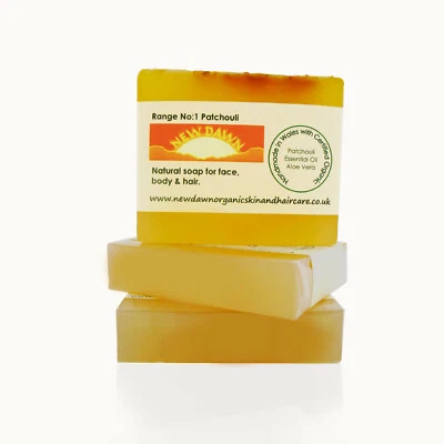 DRY, SORE, CHAPPED, ITCHY SKIN Relief - Organic Soap for Shaving Rash and Rashes