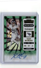 2022 Panini Contenders Rookie Ticket Wild Card Round #163 Roger McCreary Auto