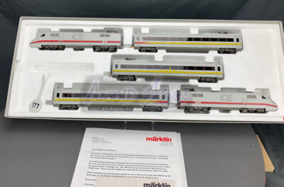 Märklin Digital HO 39710 ICE-S Powered Railcar Train 