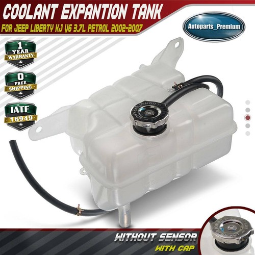 Coolant Expansion Tank With Cap For 02-07 Jeep Liberty KJ 3.7L – Direct Replacement 2 thumbnail image