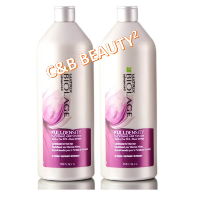 BIOLAGE FULL DENSITY Conditioner 1L/33.8 oz-2-PACK **NEW CONDITIONER ONLY**