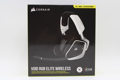 Corsair VOID RGB ELITE Wireless Gaming Headset - White