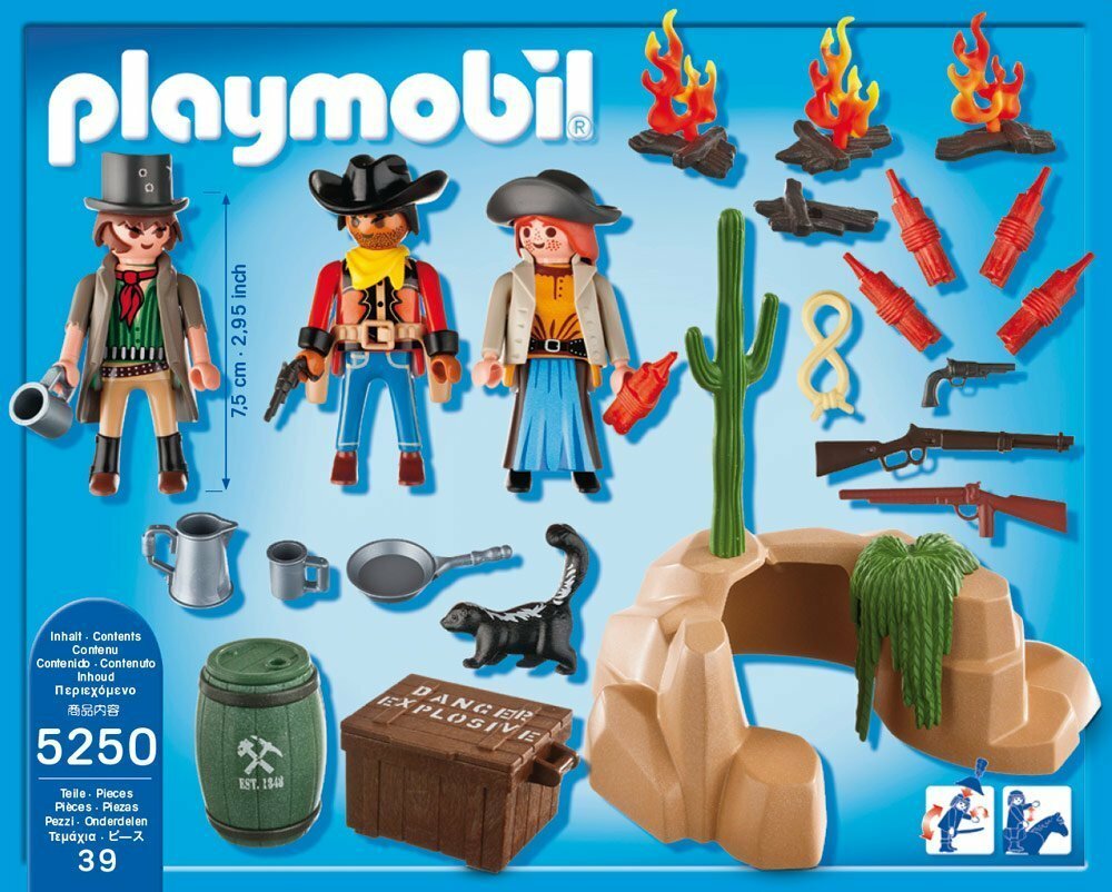 PLAYMOBIL 5250 ESCONDITE DE LOS BANDIDOS SET NUEVO EN