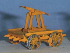 S SCALE HAND CAR KIT WISEMAN MODEL SERVICES T-2221