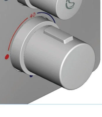 Ideal Standard F960952AA Easybox Temperature Control Handle