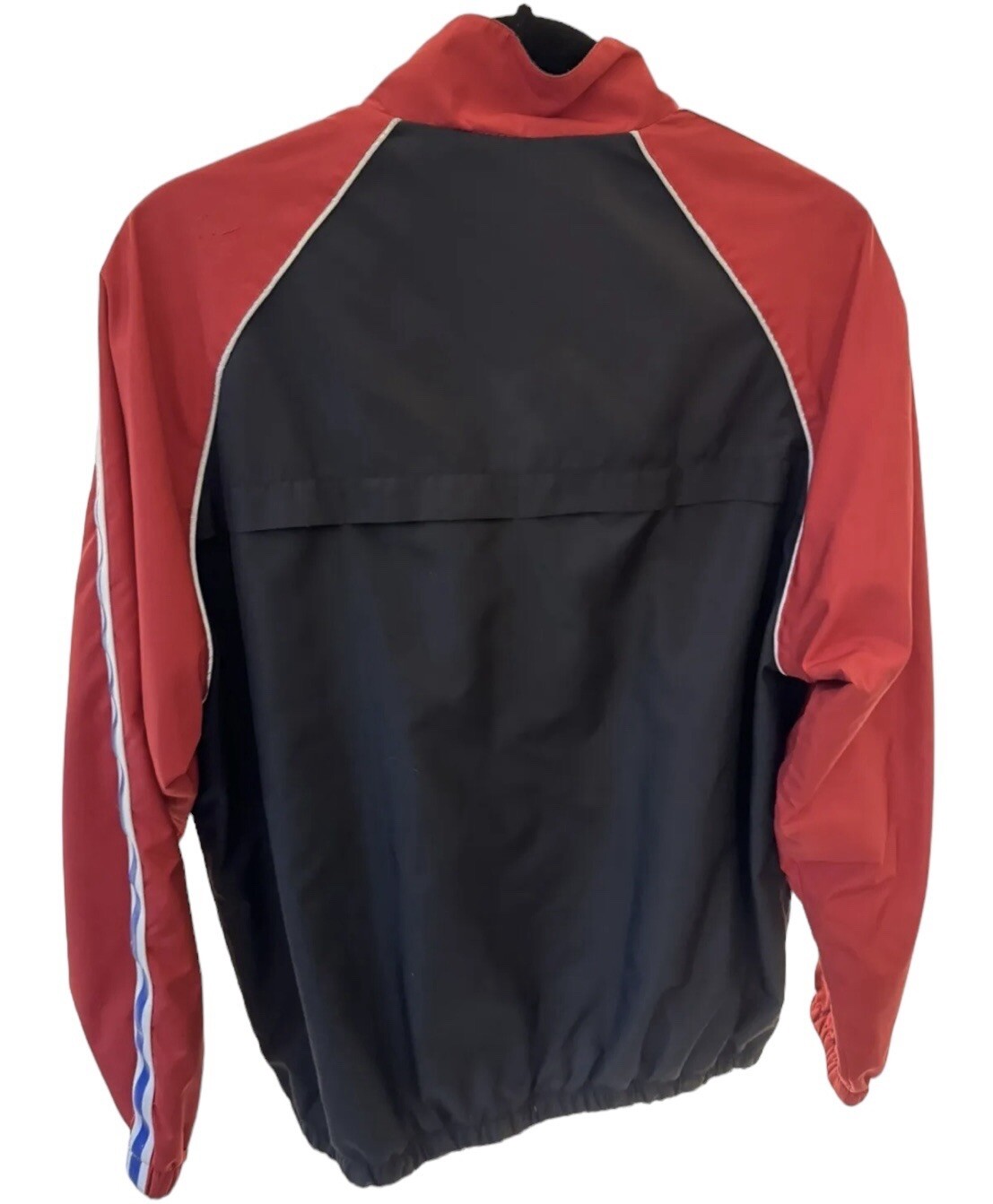 Rare LECAF Sport 1986 Mens Black  Red Jacket Embroidered Racing Size 100