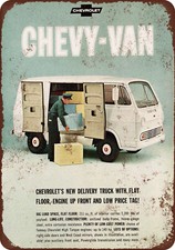 1964 Chevy Van Vintage Look Reproduction Metal Sign 8 X 12