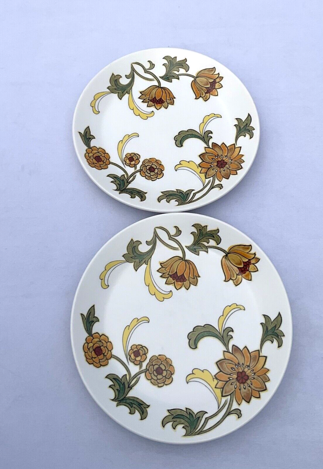 rare-1970-noritake-progression-china-japan-aloha-9023-dessert-plates