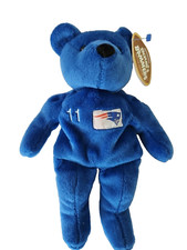 NFL Salvino's Bammers New England Patriots Drew Bledsoe 11 Blue plush beanie 9"