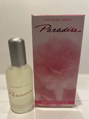 NATURISTICS PARADISE WOMEN 1.8COLOGNE SPRAY READ LISTING NEW IN BOX HARD TO FIND