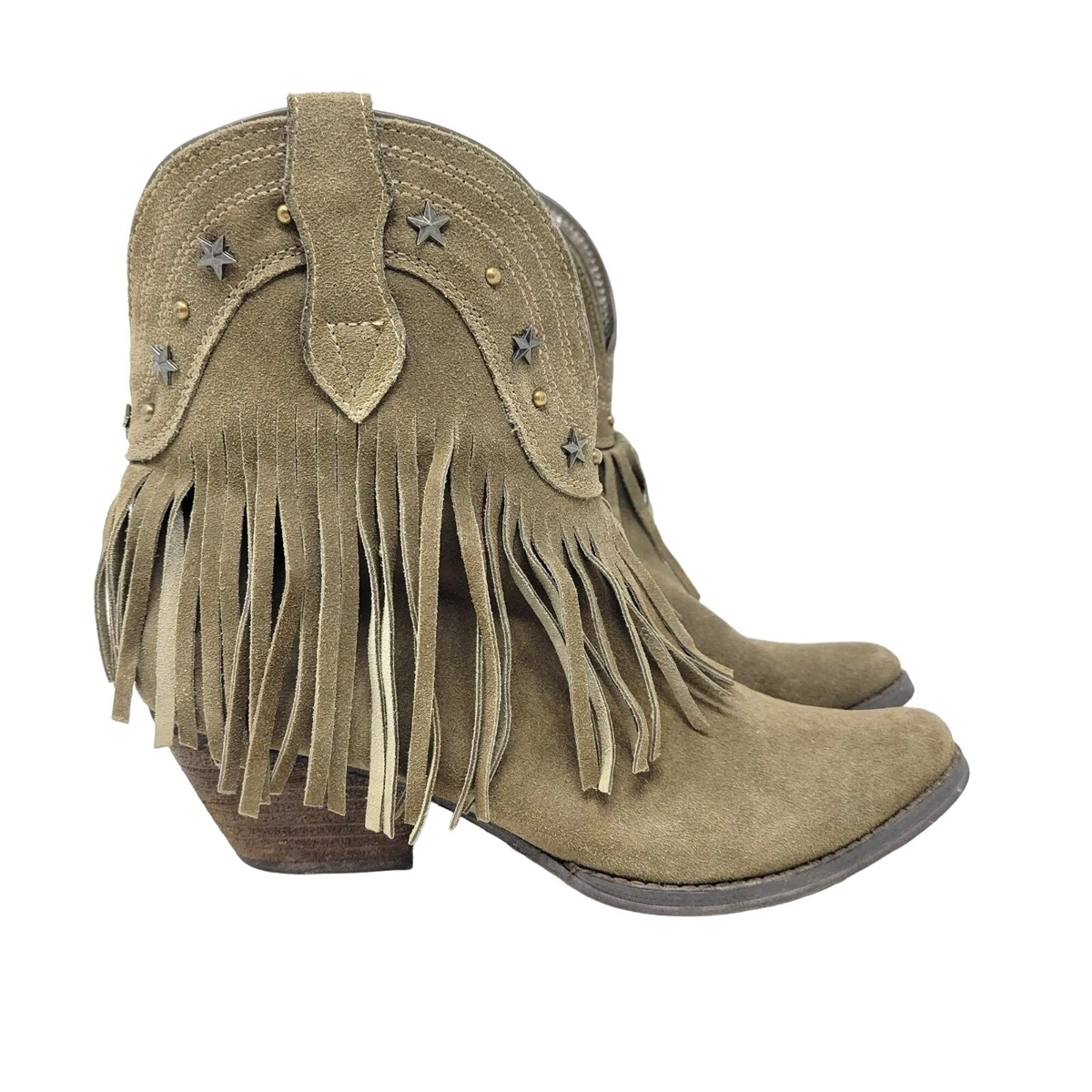 Very volatile cheap fringe boots