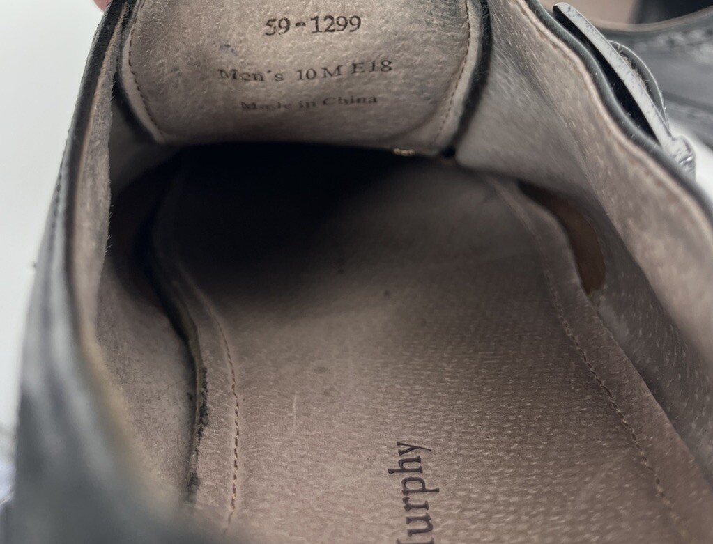 Johnston and Murphy Monk Strap Mens Size 10 M Bla… - image 8