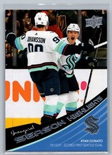 2021-22 Upper Deck Seattle Kraken Box Set Hockey Cards Checklist 31