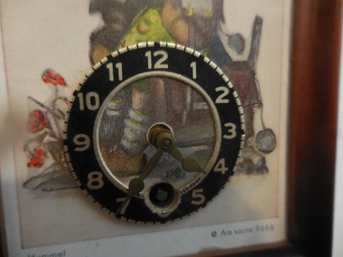 Este reloj de un día miniatura vintage de Hummel por J. Engstler FUNCIONA MUY BIEN - Imagen 24 de 24