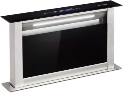 Klarstein Royal Flush Eco Table Hood - Island Cooker Hood, Retractable LED 576MH