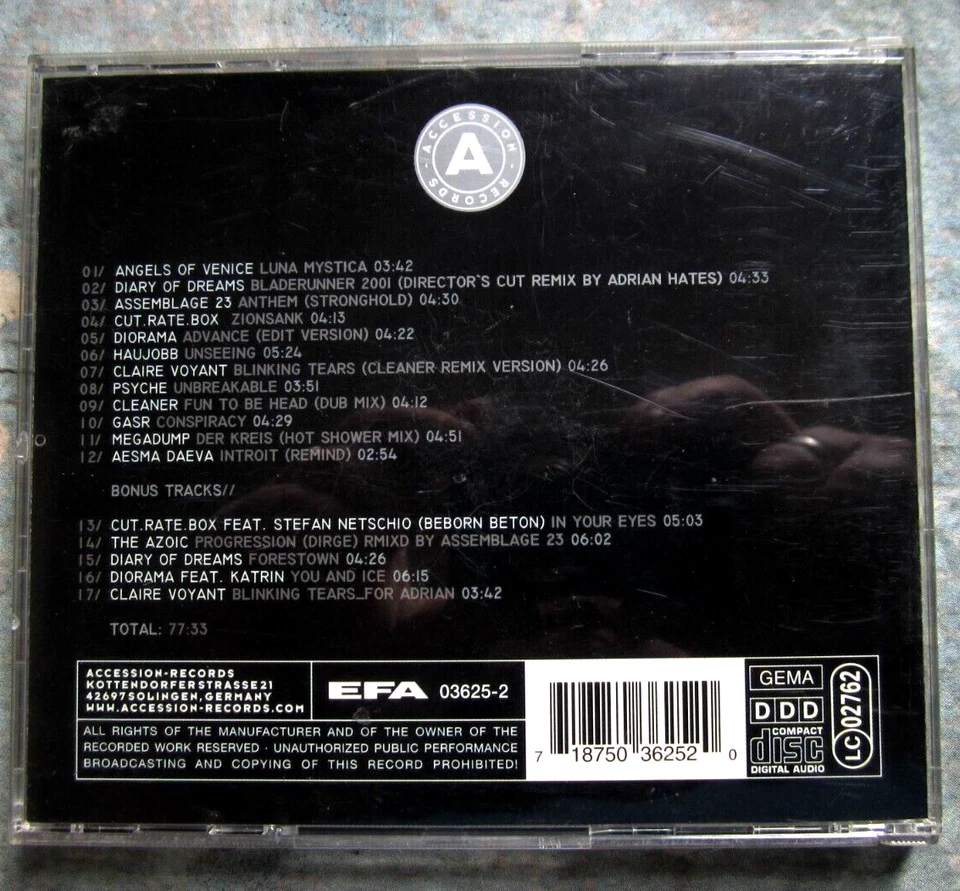 CD accession records volume one sauber gepflegt v privat - Bild 2 von 2