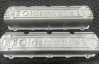 OLDSMOBILE GM PERFORMANCE RACING QUALITY ALUMINUM VALVE COVERS PR 22525295 DISCO