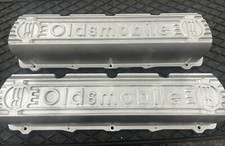 Oldsmobile Gm Performance Racing Quality Aluminum Valve Covers Pair 22525295