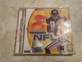 NFL 2K (Sega Dreamcast, 1999) CIB Complete TESTED